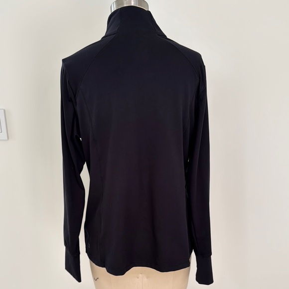 All in Motion Black Full-Zip Jacket Lightweight Casual - Picture 8 of 10